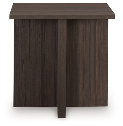 Zendex - Occasional Table Set (Set of 2) - Brown