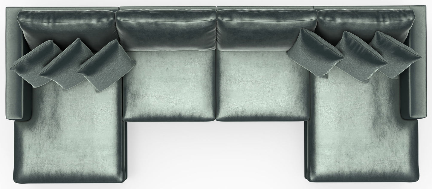 Remington - Modular Sofa - Pine