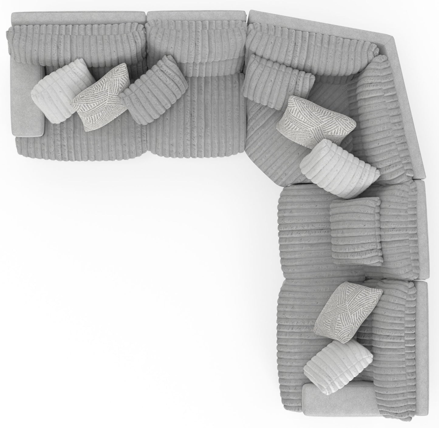 Abraxas - 5 Piece Reclining Sectional