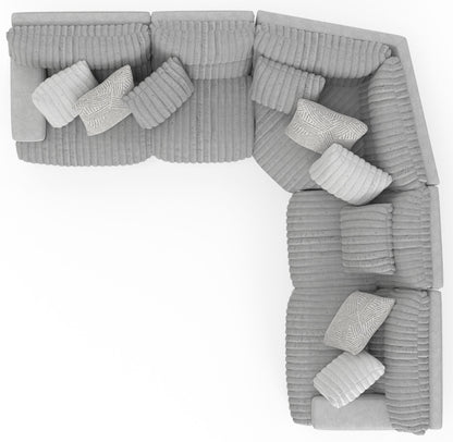 Abraxas - 5 Piece Reclining Sectional
