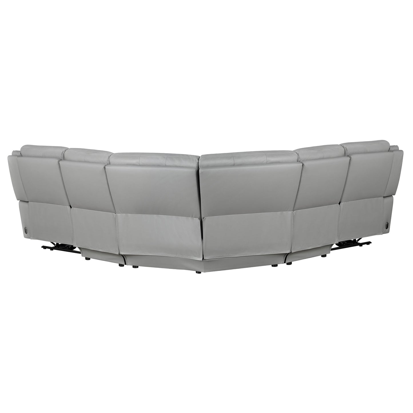 Alexandria - Leather Power Sectional