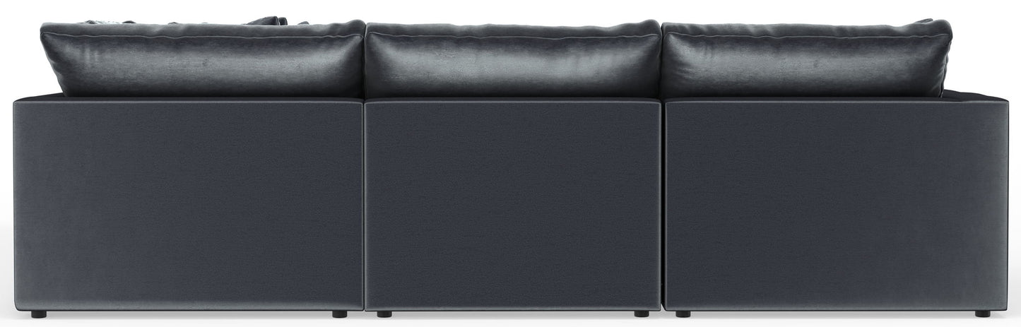 Remington - Modular Sofa And Cocktail Ottoman - Slate