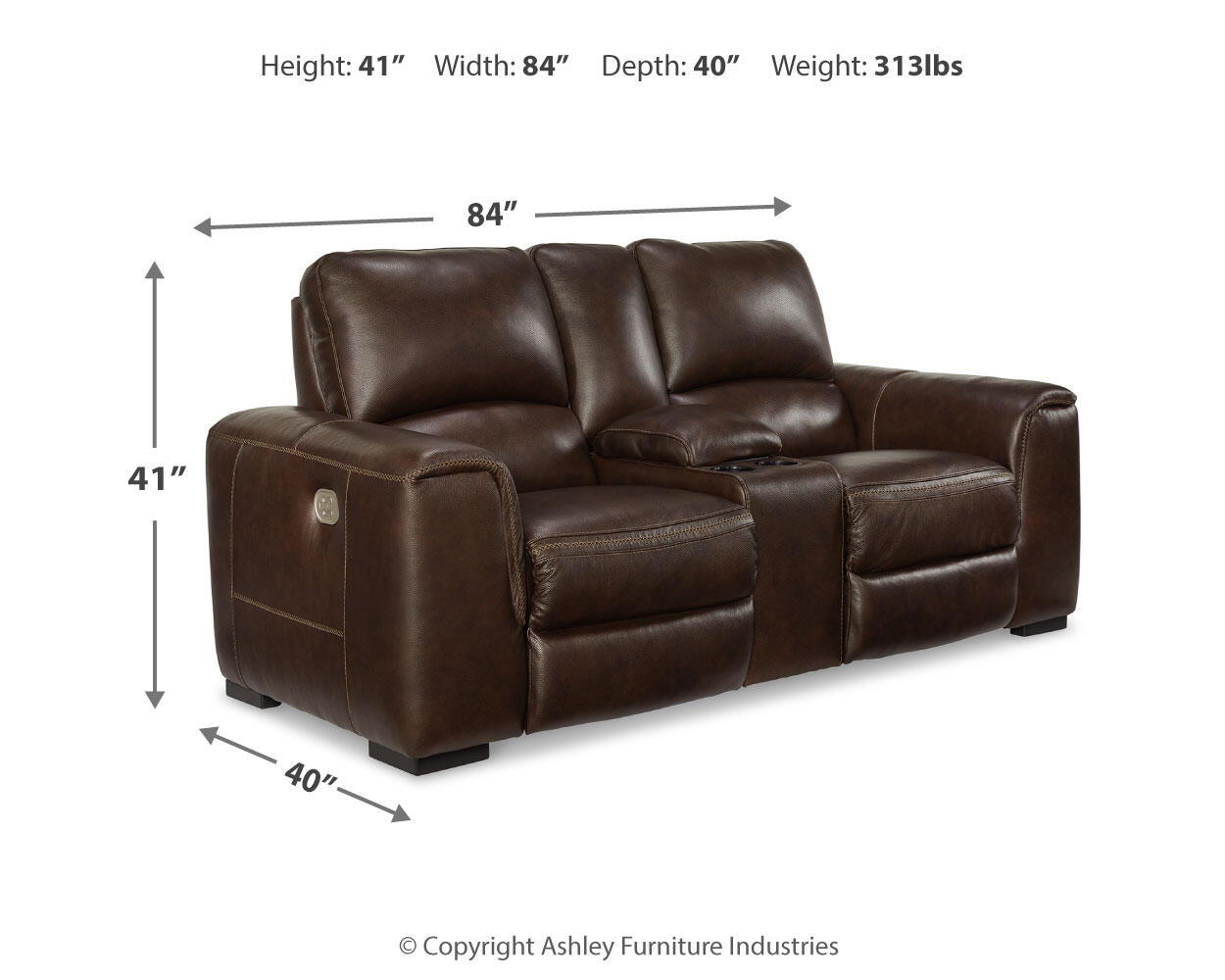 Alessandro - Power Reclining Loveseat