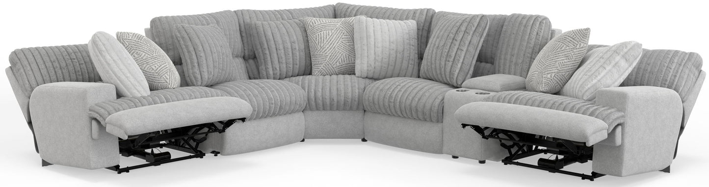 Abraxas - 6 Piece Reclining Sectional