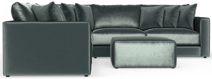 Remington - Modular Sofa And Cocktail Ottoman - Pine