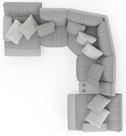 Abraxas - 6 Piece Reclining Sectional