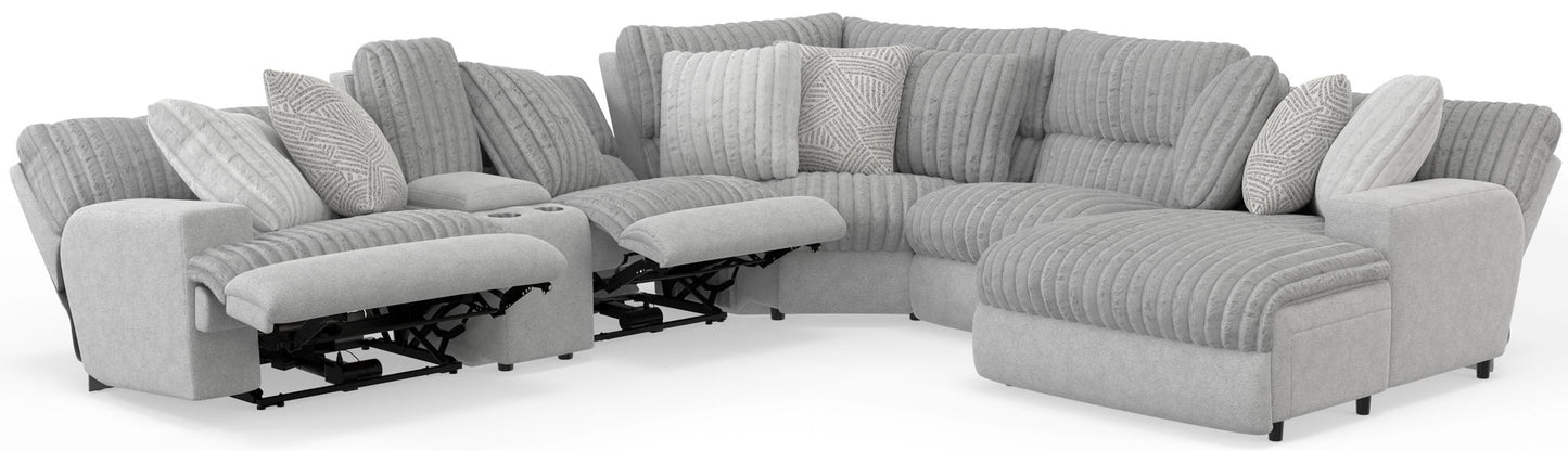 Abraxas - 6 Piece Reclining Sectional