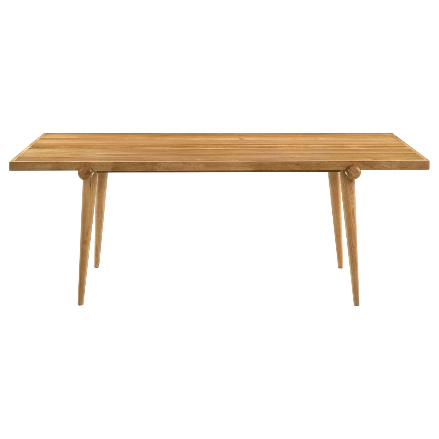 Fabra 79-inch Rectangular Wood Dining Table Honey
