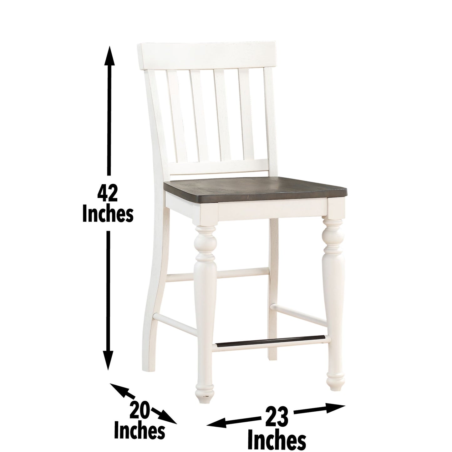 Joanna - Counter Chair - Two Tone