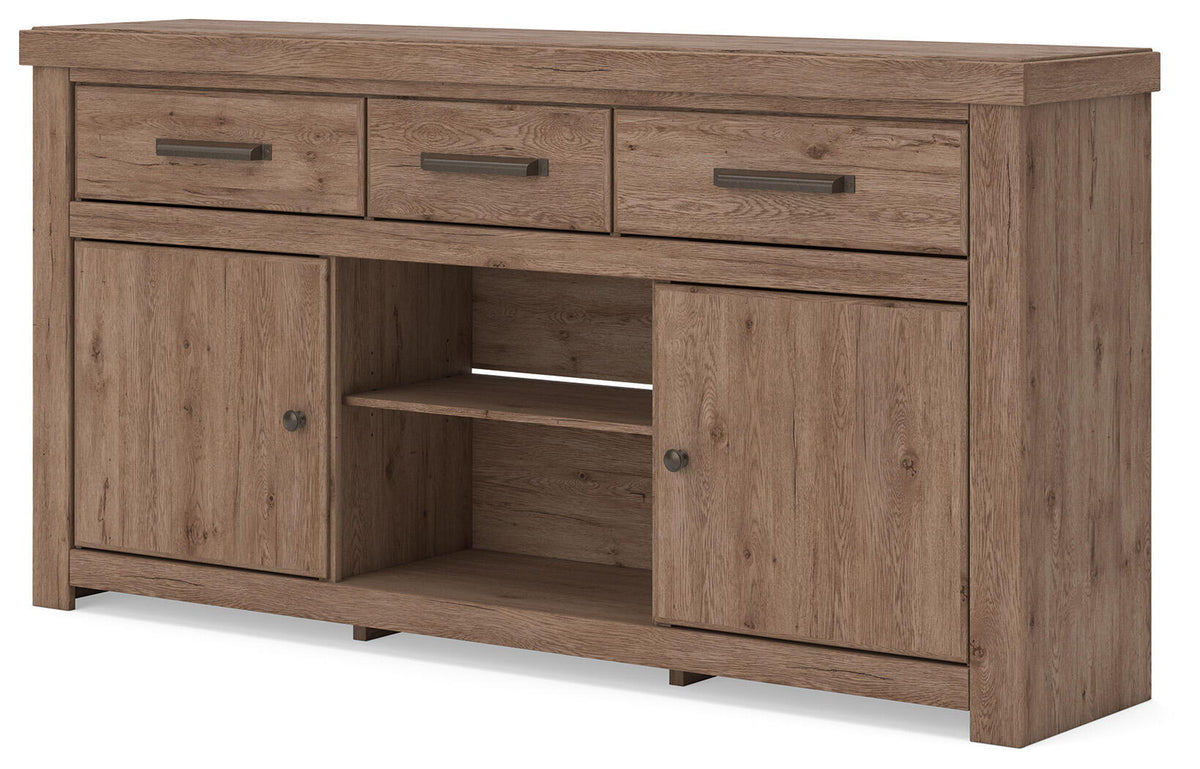 Garistyn - TV Stand With Fireplace Option