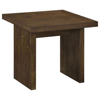 Decker Square Occasional Side End Table Walnut