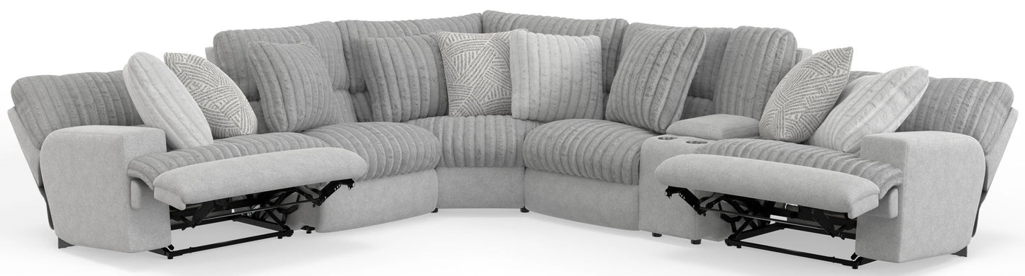 Abraxas - 6 Piece Reclining Sectional