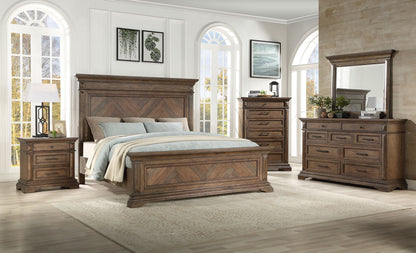 Mar Vista - Swivel Lingerie Chest With Mirror - Walnut