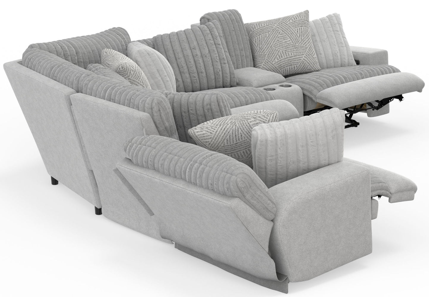 Abraxas - 6 Piece Reclining Sectional