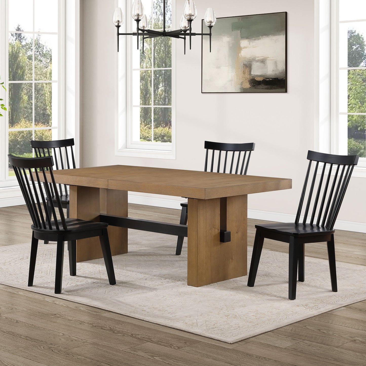 Aubrey - Dining Room Set With Vaughn Chairs