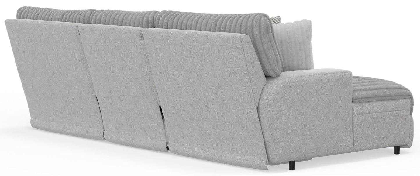 Abraxas - 3 Piece Reclining Sectional