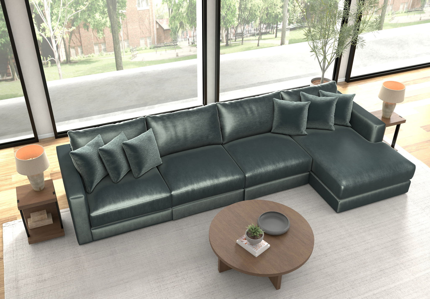 Remington - Modular Sofa - Pine