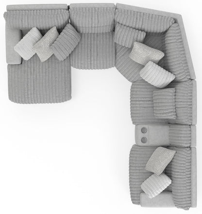 Abraxas - 6 Piece Reclining Sectional