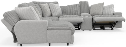 Abraxas - 6 Piece Reclining Sectional