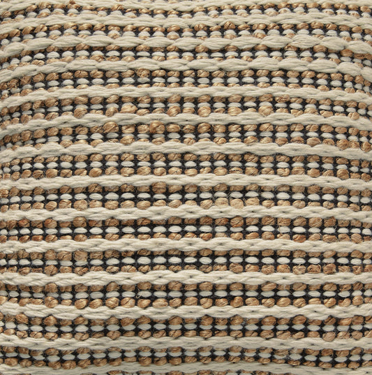 Nealington - Pillow - Brown / Black / White