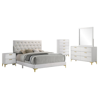 Kendall 5-piece Eastern King Bedroom Set White