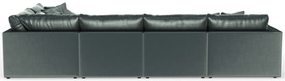 Remington - Modular Sofa And Cocktail Ottoman - Pine