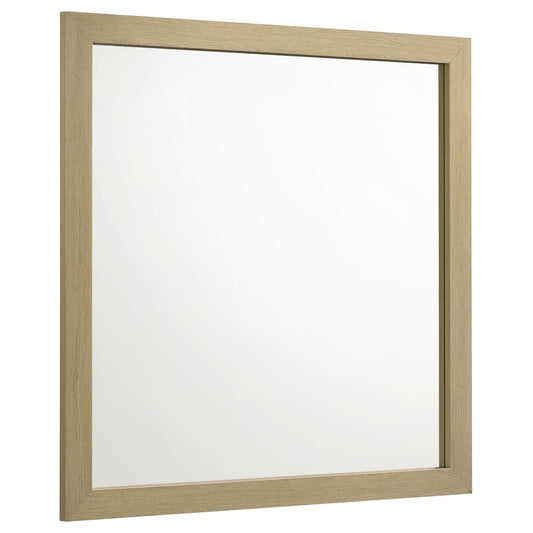 Hendricks Dresser Mirror Light Oak