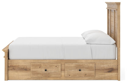 Makidern - Panel Storage Bed