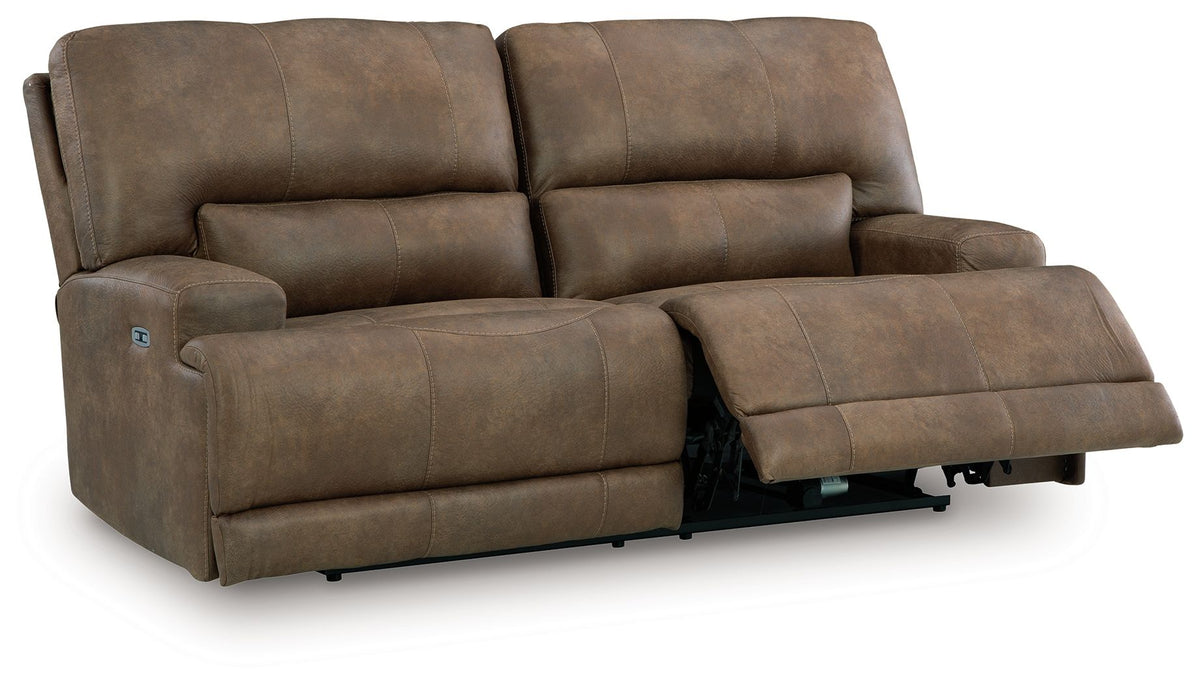 Beckley Place - 2 Pc. - Power Reclining Sofa And Loveseat - Earth