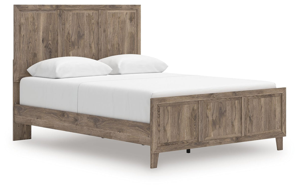 Rusticott - Panel Bedroom Set