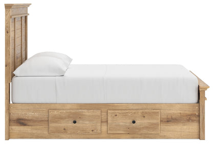 Makidern - Panel Storage Bed