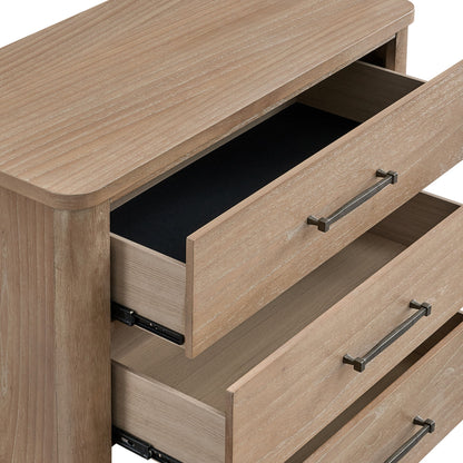 Anika - 5 Drawer Chest - Natural / Brown