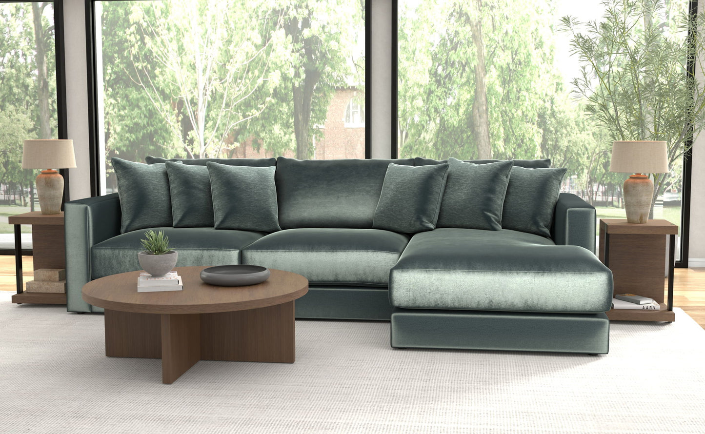Remington - Modular Sofa - Pine