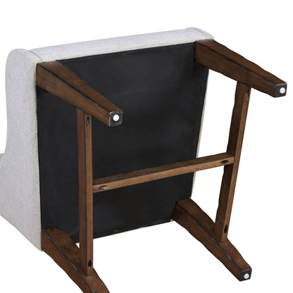 Auburn - Arm Chair - White