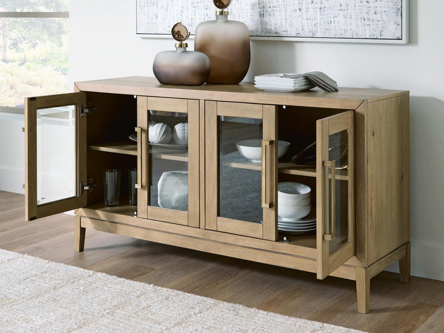Lasinger - Dining Room Server - Light Brown
