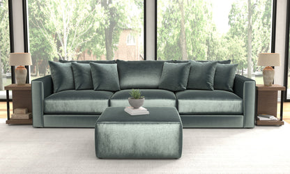 Remington - Modular Sofa And Cocktail Ottoman - Pine