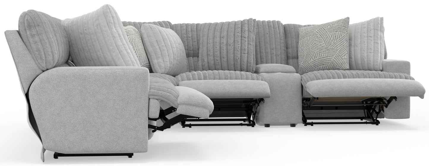 Abraxas - 6 Piece Reclining Sectional