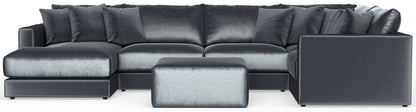 Remington - Modular Sofa And Cocktail Ottoman - Slate