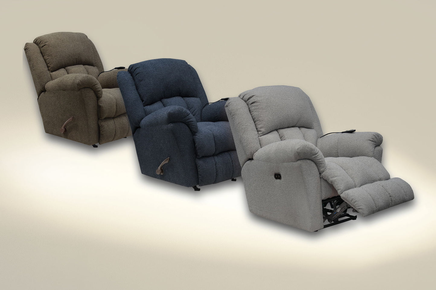 Blarney - Power Recliner With Heat & Massage