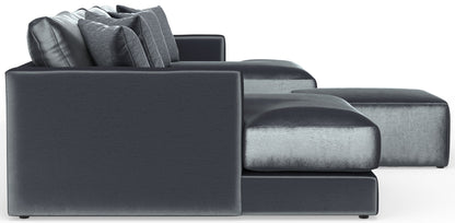 Remington - Modular Sofa And Cocktail Ottoman - Slate