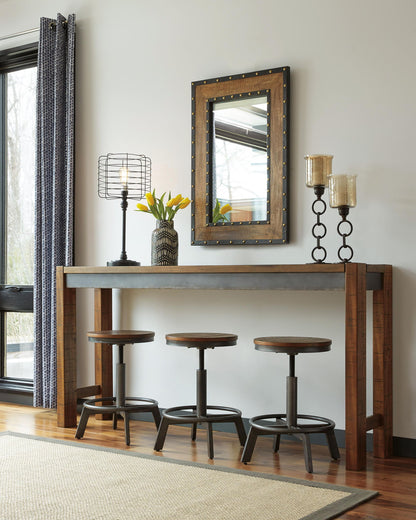 Torjin - Long Counter Table - Dark Brown