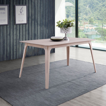 Oscar - 60" Table - White Ash