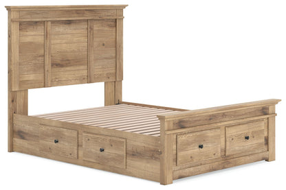 Makidern - Panel Storage Bed
