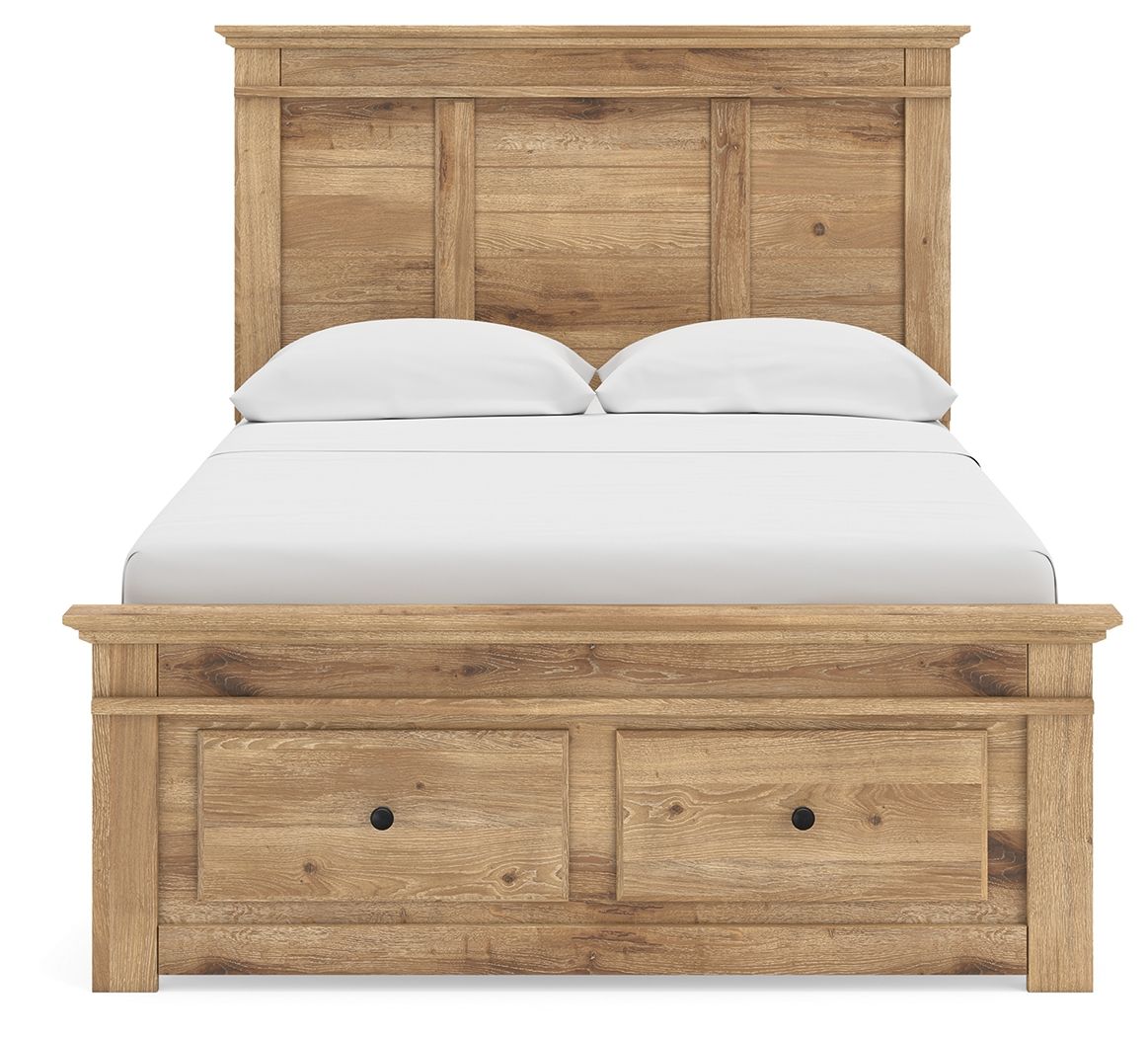 Makidern - Panel Storage Bed