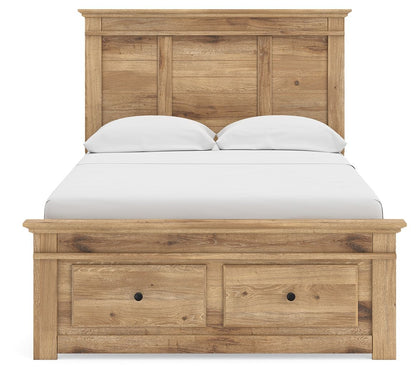 Makidern - Panel Storage Bed