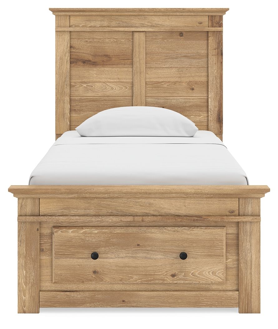 Makidern - Panel Storage Bed