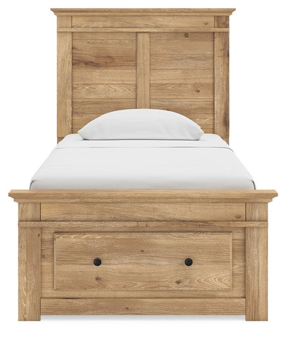 Makidern - Panel Storage Bed