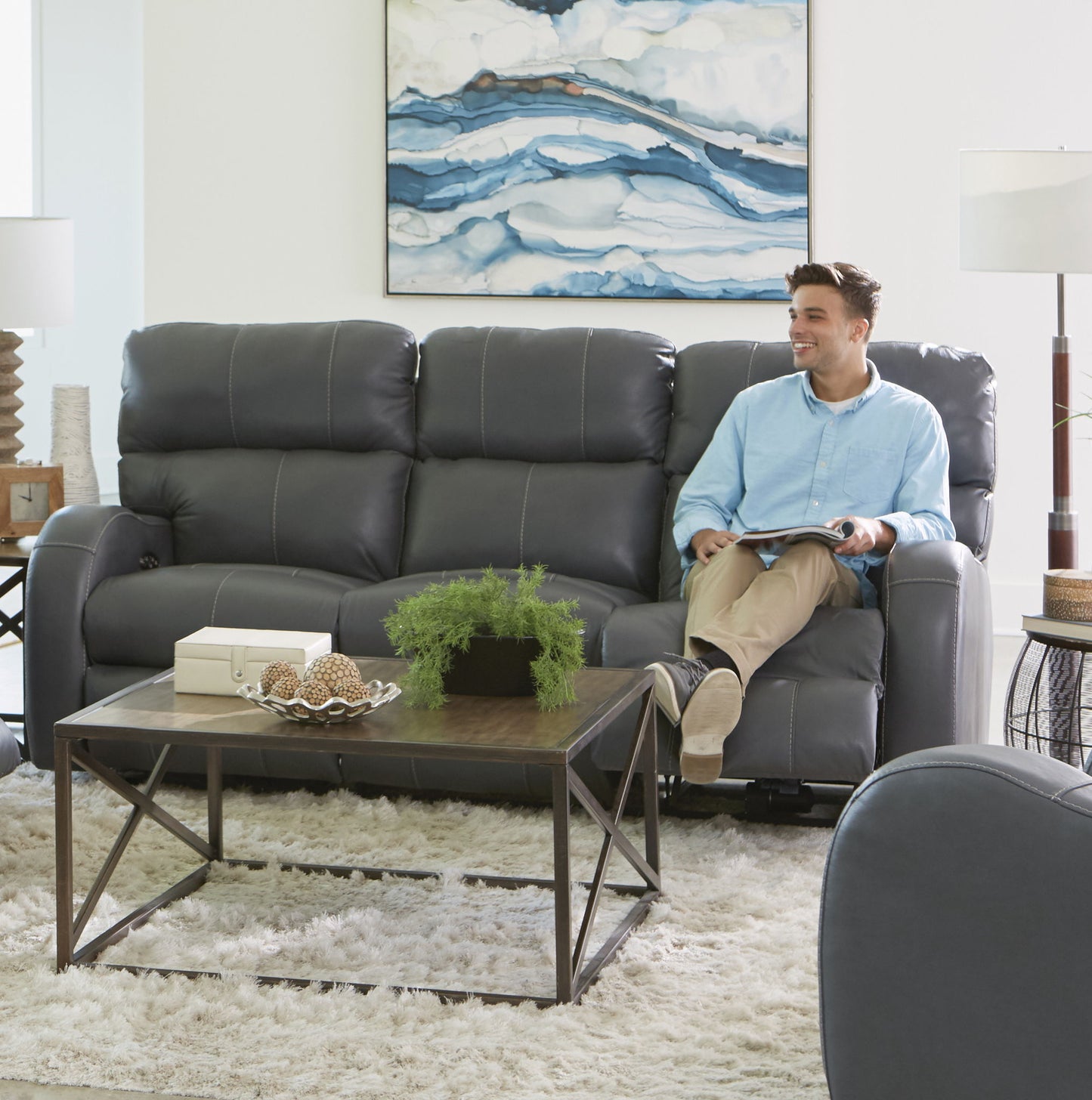 Angelo - Power Reclining Sofa
