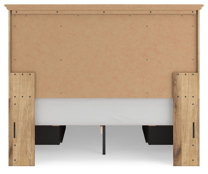 Makidern - Panel Storage Bed