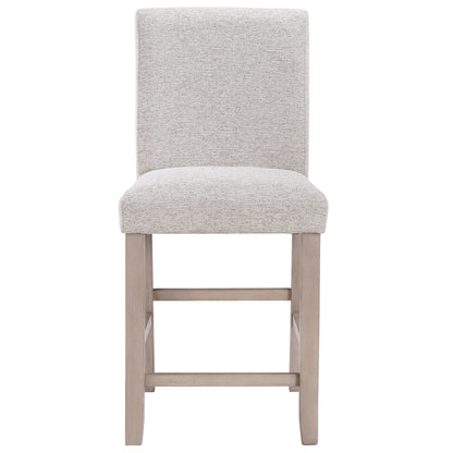 Taylor - Counter Chair - Light Brown / Gray
